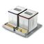 Immagine di pattumiere drawerbox pl l  60 p42/49 h30 2s 2 x 16lt                                                                                           