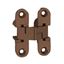 Immagine di cerniere bross 828  50 x 14 bronz. invisibili                                                                                           