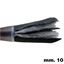 Immagine di spazzolino air-stop mm. 10 nero x tapparelle                                                                                           