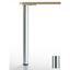 Immagine di gambe 615 c/rgl mm.60 metallo cm 70 cromo luc. c/regolabile                                                                                           