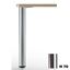Immagine di gambe 620 c/rgl mm.80 metallo cm. 70 smerigl. c/regolabile                                                                                           