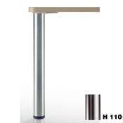 Immagine di gambe 620 c/rgl mm.80 metallo cm.110 smerigl. c/regolabile                                                                                           