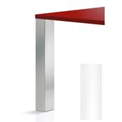 Immagine di gambe 641 quadre mm.100x100 cm. 87 bianco o. spigolo vivo c/regol. - confezione da  4 pezzi