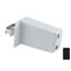 Immagine di supporti pensili regolabili 800/1 dx nero c/spine diam. 10                                                                                           