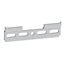 Immagine di piastre pensili 110x30-6 zinc. c/ribasso centrale                                                                                           