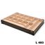 Immagine di cestelli moka organizer legno h 65 l483 noce x telai regolabili                                                                                           