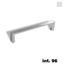 Immagine di maniglie fuji mm.   96 nichel satinato                                                                                            