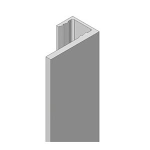 Immagine di profili portapannelli k19 sing cm. 300 argento canale singolo                                                                                           