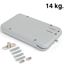 Immagine di snodi miniwinch forza kg. 14 grigio s/guscio                                                                                           