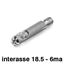 Immagine di tiranti fixba mm. 7x35 i 18.5  6ma zinc. c/taglio croce                                                                                           