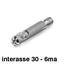 Immagine di tiranti fixba mm. 7x46 i 30  6ma zinc. c/taglio croce                                                                                           