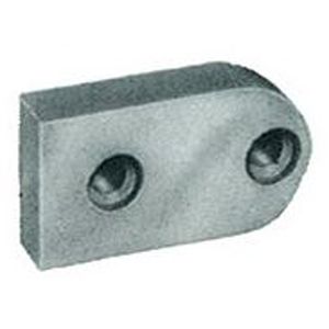 Immagine di basi cerniere prameta 591 d mm 9 bianco plastica                                                                                           