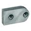Immagine di basi cerniere prameta 591 d mm 9 bianco plastica                                                                                           