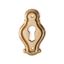 Immagine di bocchette s-401 mm. 31 ottone lucido 46 a:26 h:3 int:31                                                                                           