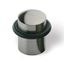 Immagine di fermaporte s-1449 ottone nikel satinato 33 a:25 h:34                                                                                           