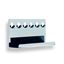 Immagine di ganci s-1996 mm. 250 metallo cromo l/nero 300 a:150 h:75 int:250                                                                                           
