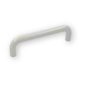 Immagine di maniglie s-0287 mm. 64 plastic bianco 73 a:9 h:28 int:64                                                                                           