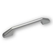 Immagine di maniglie s-0297 mm. 128 plast argento alu 168 a:15,7 h:26 int:128                                                                                           