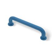 Immagine di maniglie s-0364 mm.  64 plast blu 112 a:16 h:31 int:96                                                                                           