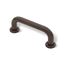 Immagine di maniglie s-0364 mm.  64 plast marrone 80 a:16 h:30 int:64                                                                                           