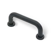 Immagine di maniglie s-0364 mm.  64 plast nero 80 a:16 h:30 int:64                                                                                           