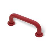 Immagine di maniglie s-0364 mm.  64 plast rosso 80 a:16 h:30 int:64                                                                                           