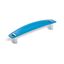 Immagine di maniglie s-0824 mm. 128 plast blu/arg. alu 155 a:28 h:29 int:128                                                                                           