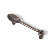 Immagine di maniglie s-1052 mm. 96 metallo rame antico vern 125 a:30 h:25 int:96                                                                                           