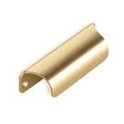 Immagine di maniglie s-1139 mm.  80 metal oro opaco 90 a:25 h:27 int:80                                                                                           