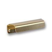 Immagine di maniglie s-1139 mm. 110 metal oro opaco 120 a:25 h:27 int:110                                                                                           