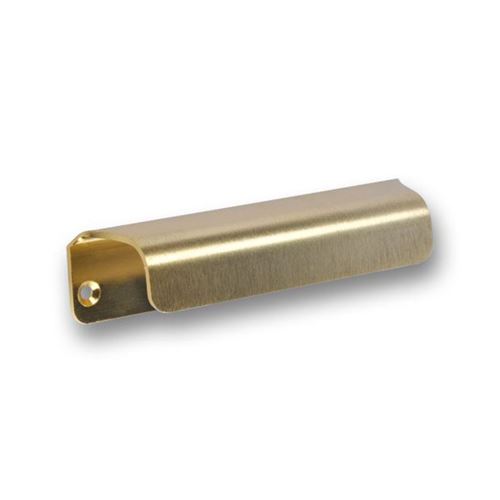 Immagine di maniglie s-1139 mm. 110 metal oro opaco 120 a:25 h:27 int:110                                                                                           