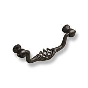 Immagine di maniglie s-1267 mm.  96 metal nero opaco 115 a:39 h:19 int:96                                                                                           