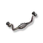 Immagine di maniglie s-1267 mm. 128 metal ferro anticato 147 a:50 h:22 int:128                                                                                           