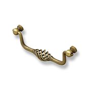 Immagine di maniglie s-1267 mm. 128 metal ottone antico 147 a:50 h:22 int:128                                                                                           