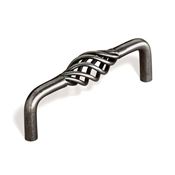 Immagine di maniglie s-1304 mm.  96 metal ferro anticato 104 a:19 h:39 int:96                                                                                           