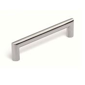 Immagine di maniglie s-1406 mm. 128 inox satin 140 a:12,6 h:32,7 int:128                                                                                           