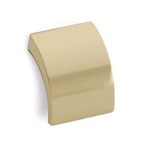 Immagine di maniglie s-1497 mm. 16 metallo ottone lucido 30 a:30 h:24,5 int:16                                                                                           