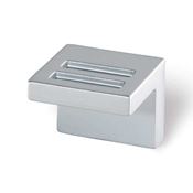 Immagine di maniglie s-1504 mm. 16 metallo argento alu 30 a:30 h:25 int:16                                                                                           