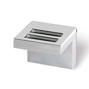 Immagine di maniglie s-1504 mm. 16 metallo cromo lucido 30 a:30 h:25 int:16                                                                                           