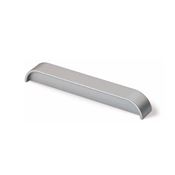 Immagine di maniglie s-1517 mm. 128 metal argento alu 148 a:20 h:20 int:128                                                                                           