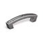 Immagine di maniglie s-1536 mm. 96 metallo argento antico 121,7 a:16 h:32 int:96                                                                                           