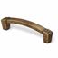 Immagine di maniglie s-1567 mm. 96 metallo ottone antico 110 a:14 h:28 int:96                                                                                           