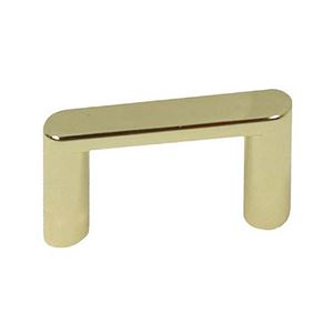 Immagine di maniglie s-1601 mm. 32 metallo ottone lucido 40 a:8 h:24 int:32                                                                                           