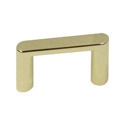 Immagine di maniglie s-1601 mm. 32 metallo ottone lucido 40 a:8 h:24 int:32                                                                                           