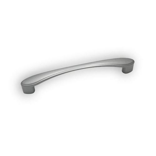 Immagine di maniglie s-1651 mm. 128 metal argento alu 150 a:16 h:29,5 int:128                                                                                           