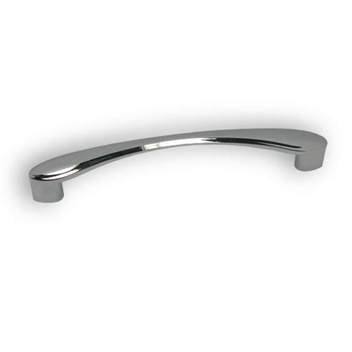 Immagine di maniglie s-1651 mm. 128 metal cromo lucido 150 a:16 h:29,5 int:128                                                                                           