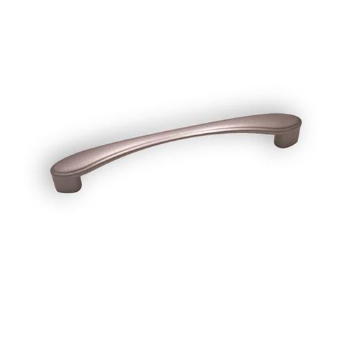 Immagine di maniglie s-1651 mm. 128 metal nikel opaco 150 a:16 h:29,5 int:128                                                                                           