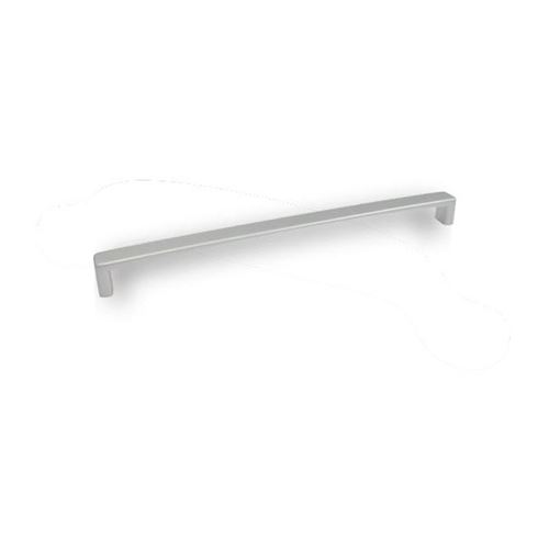 Immagine di maniglie s-1666 mm. 128 metal argento alu 136 a:16 h:23 int:128                                                                                           