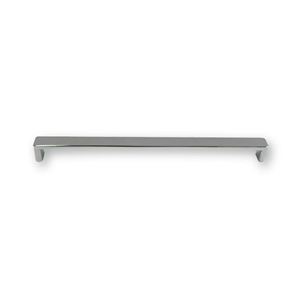 Immagine di maniglie s-1666 mm. 128 metal cromo lucido 136 a:16 h:23 int:128                                                                                           
