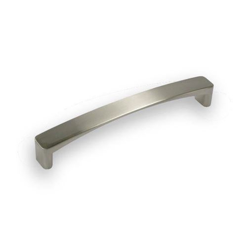 Immagine di maniglie s-1666 mm. 128 metal nikel 136 a:16 h:23 int:128                                                                                           
